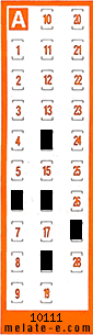 Volante ganador del sorteo 10111 de Chispazo