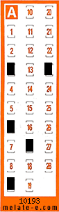 Volante ganador del sorteo 10193 de Chispazo