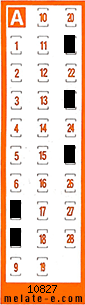 Volante ganador del sorteo 10828 de Chispazo