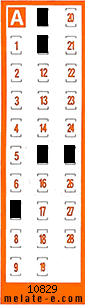 Volante ganador del sorteo 10829 de Chispazo