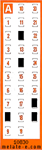 Volante ganador del sorteo 10830 de Chispazo