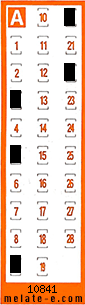 Volante ganador del sorteo 10841 de Chispazo