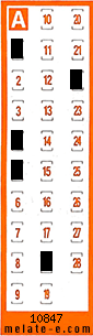 Volante ganador del sorteo 10848 de Chispazo