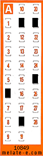 Volante ganador del sorteo 10850 de Chispazo