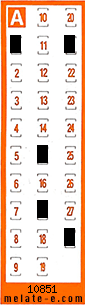 Volante ganador del sorteo 10851 de Chispazo