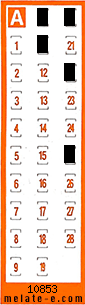 Volante ganador del sorteo 10853 de Chispazo