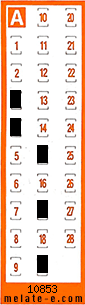 Volante ganador del sorteo 10854 de Chispazo