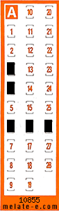 Volante ganador del sorteo 10855 de Chispazo