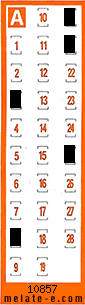 Volante ganador del sorteo 10857 de Chispazo