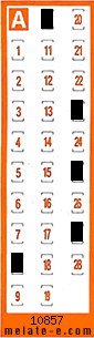 Volante ganador del sorteo 10858 de Chispazo