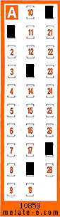 Volante ganador del sorteo 10859 de Chispazo