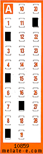 Volante ganador del sorteo 10860 de Chispazo