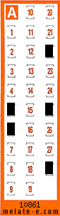Volante ganador del sorteo 10862 de Chispazo
