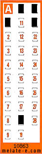 Volante ganador del sorteo 10863 de Chispazo
