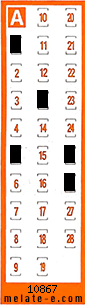 Volante ganador del sorteo 10868 de Chispazo