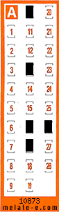 Volante ganador del sorteo 10873 de Chispazo