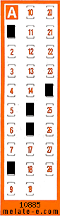 Volante ganador del sorteo 10885 de Chispazo