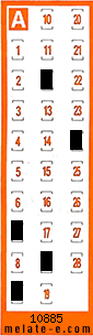 Volante ganador del sorteo 10886 de Chispazo