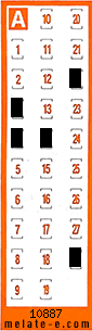 Volante ganador del sorteo 10887 de Chispazo