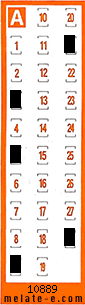 Volante ganador del sorteo 10889 de Chispazo