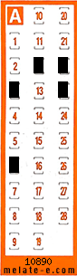 Volante ganador del sorteo 10890 de Chispazo