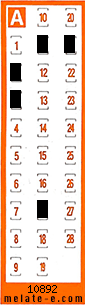 Volante ganador del sorteo 10892 de Chispazo