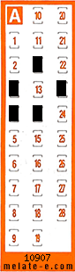 Volante ganador del sorteo 10907 de Chispazo