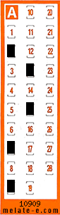 Volante ganador del sorteo 10909 de Chispazo