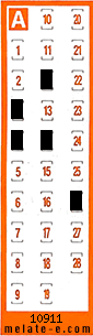 Volante ganador del sorteo 10911 de Chispazo