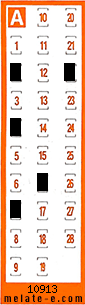 Volante ganador del sorteo 10913 de Chispazo