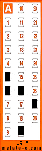 Volante ganador del sorteo 10915 de Chispazo