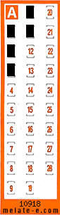 Volante ganador del sorteo 10918 de Chispazo