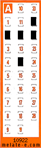 Volante ganador del sorteo 10922 de Chispazo
