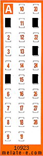 Volante ganador del sorteo 10923 de Chispazo