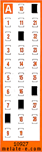 Volante ganador del sorteo 10927 de Chispazo