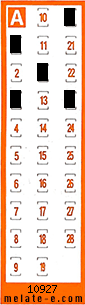 Volante ganador del sorteo 10928 de Chispazo