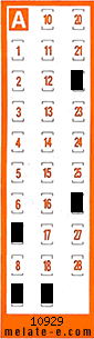 Volante ganador del sorteo 10929 de Chispazo