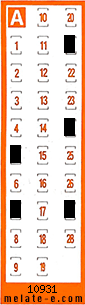 Volante ganador del sorteo 10931 de Chispazo