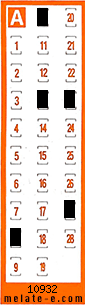 Volante ganador del sorteo 10932 de Chispazo