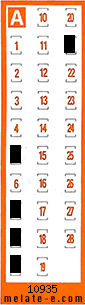 Volante ganador del sorteo 10935 de Chispazo