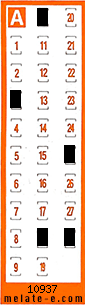 Volante ganador del sorteo 10937 de Chispazo