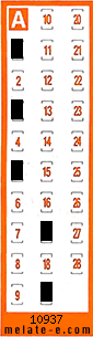 Volante ganador del sorteo 10938 de Chispazo