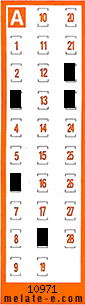 Volante ganador del sorteo 10971 de Chispazo
