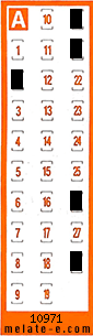 Volante ganador del sorteo 10972 de Chispazo