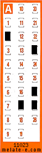 Volante ganador del sorteo 11024 de Chispazo