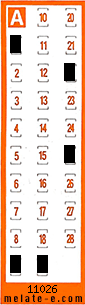 Volante ganador del sorteo 11026 de Chispazo