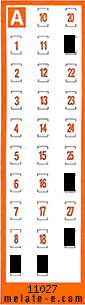Volante ganador del sorteo 11027 de Chispazo