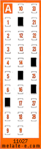 Volante ganador del sorteo 11028 de Chispazo