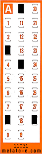 Volante ganador del sorteo 11031 de Chispazo