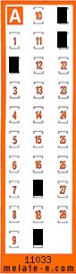 Volante ganador del sorteo 11033 de Chispazo